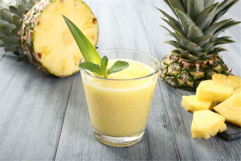 ananas zayıflama smoothie